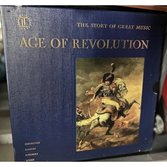 THE STORY OF GREAT MUSIC -AGE OF REVOLUTION LP Beethoven, Rossini + - Picture 2 of 2